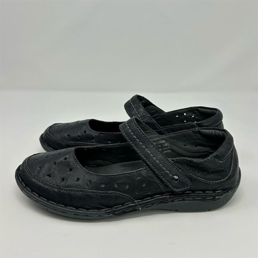 Propet Julene Black Blue Mary Jane Shoes Size 10 X2E (Extra Wide) Casual - Picture 6 of 13